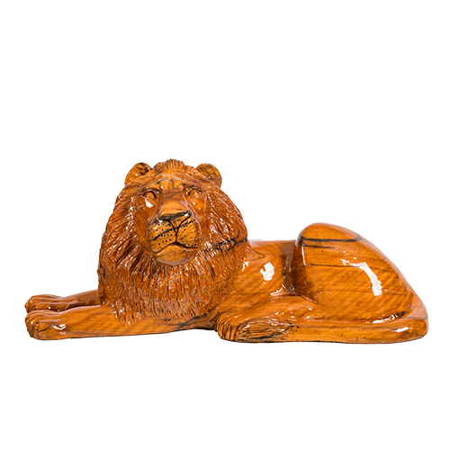 Lion Lounging African Collectables