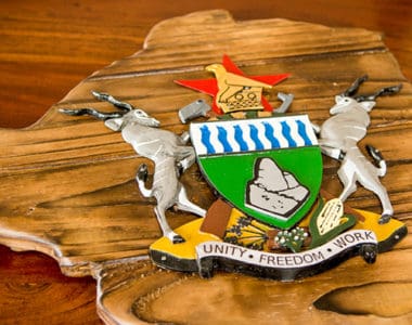 Zimbabwe Coat of Arms Wall Art African Collectables