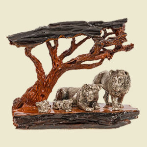 African Scene Carvings